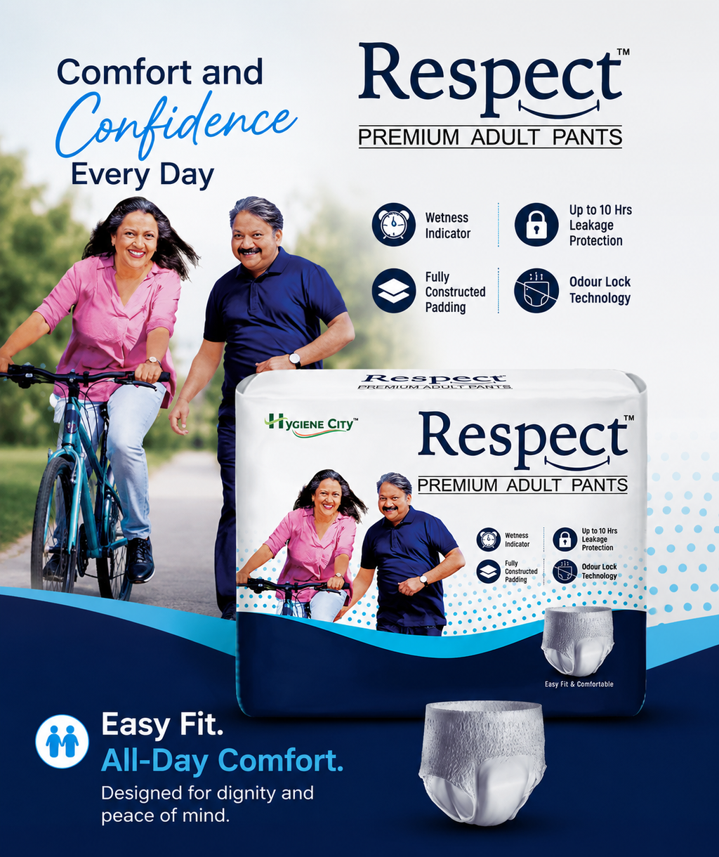 Respect Premium Adult Pull-Ups Monthly Pack | 70 Units | Unisex M–XXL