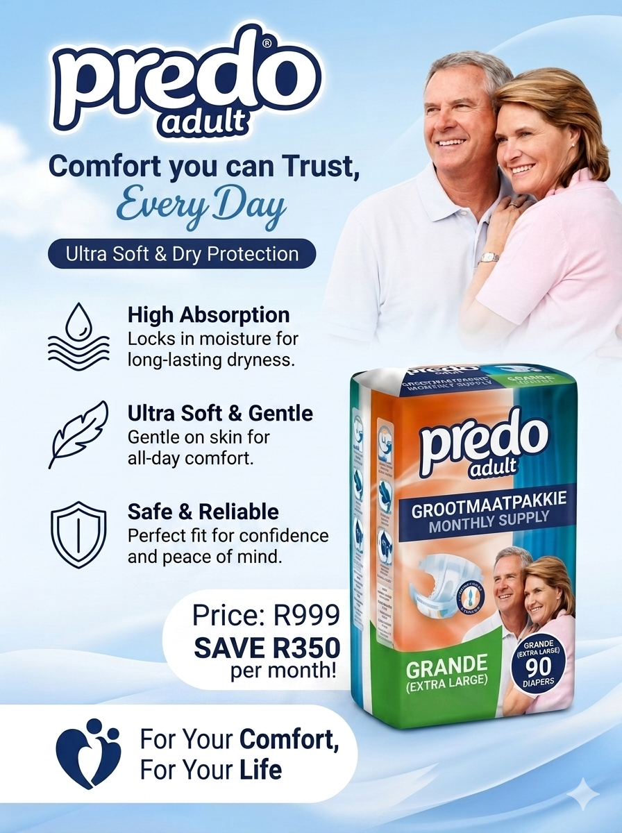 Predo Adult Diapers Monthly Pack 90 | Grande XL | High Absorption
