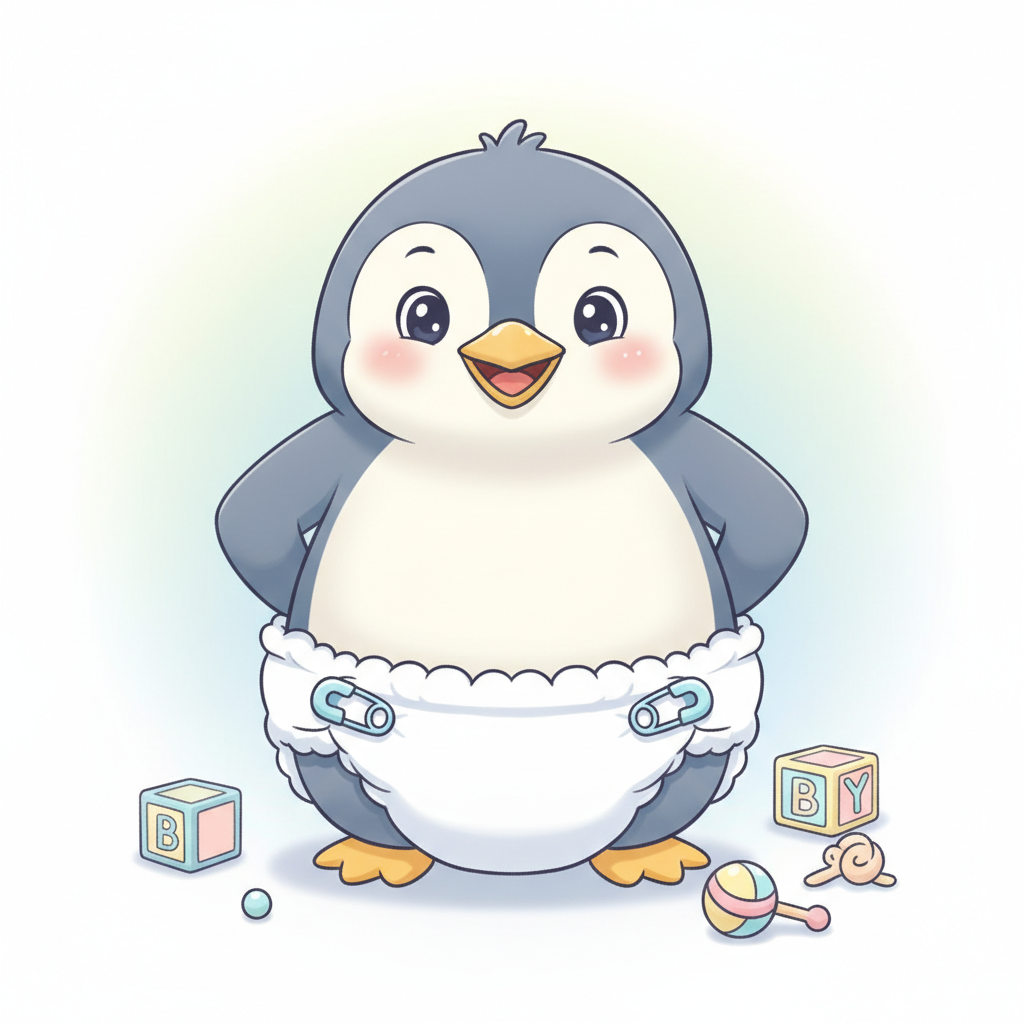 Penguin Baby Diapers 170 Pack | Ultra Soft, Secure Fit | Sizes NB–XXL